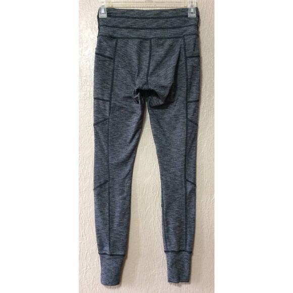 Athleta Excursion Heathered Tight Pockets Athleisure Leggings Jogger Gray XS - Picture 2 of 11